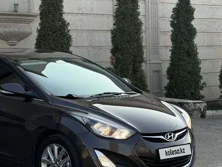 Hyundai Elantra 2014 года за 6 500 000 тг. в Алматы – фото 3