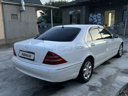 Mercedes-Benz S 320 2002 года за 4 300 000 тг. в Кордай – фото 4