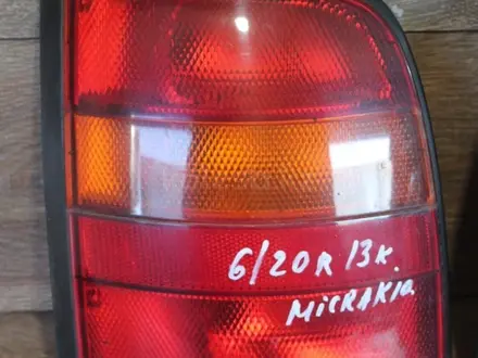 Задние фонари на Nissan Micra за 35 000 тг. в Караганда – фото 3