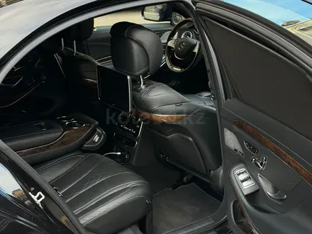 Mercedes-Benz S 500 2013 года за 25 000 000 тг. в Алматы – фото 17