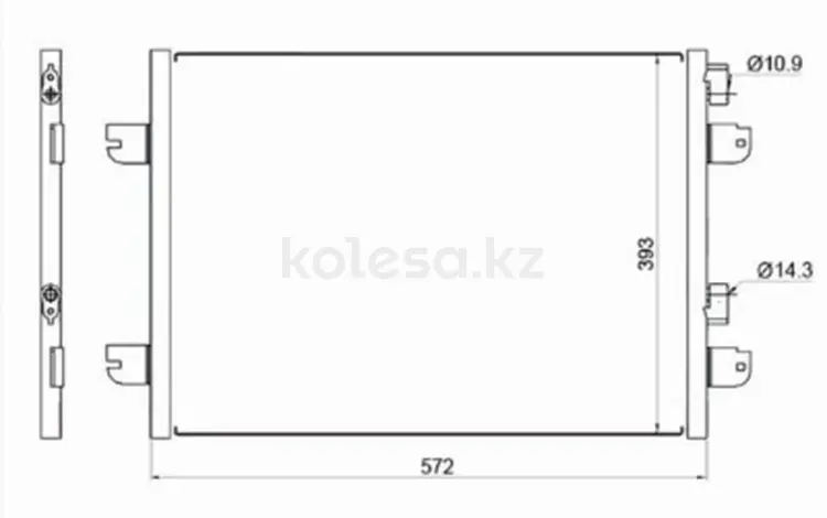 Радиатор кондиционера за 21 950 тг. в Караганда