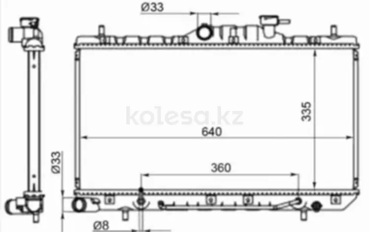 Радиатор за 22 850 тг. в Алматы