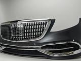 Передний бампер Mercedes-Benz S W222, Maybaсh, S63 AMG, S560, S450 за 1 000 тг. в Алматы – фото 3