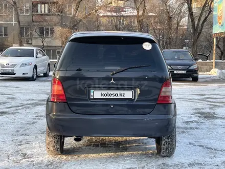 Mercedes-Benz A 160 2000 года за 2 300 000 тг. в Алматы – фото 5