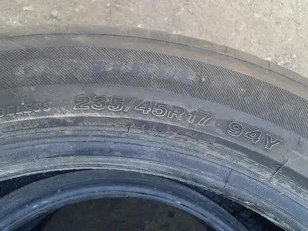 Шины 235/45 R17 — "Firestone Firehawk SZ90" (Франция), летние, в за 50 000 тг. в Астана – фото 8