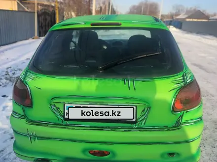 Peugeot 206 2004 года за 3 300 000 тг. в Алматы – фото 6