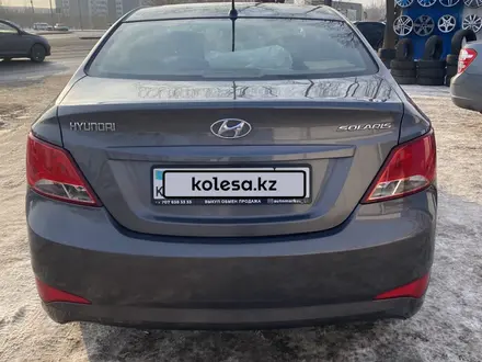 Hyundai Solaris 2015 года за 6 000 000 тг. в Астана – фото 4