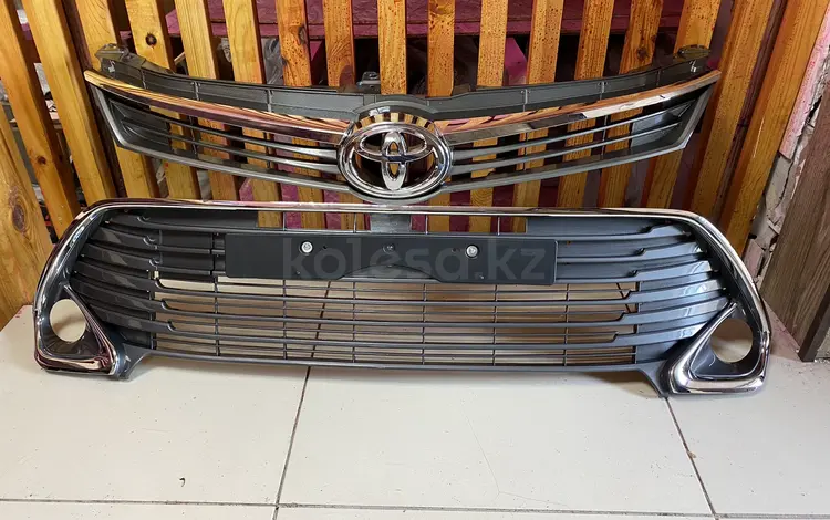 Решетка радиатора Toyota Camry 55 EURO Графит за 22 000 тг. в Астана