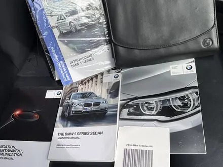 BMW 535 2016 года за 18 500 000 тг. в Алматы – фото 18
