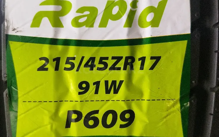 Rapid 215/45R17 P609 91W за 20 800 тг. в Астана
