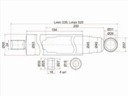 Амортизатор за 8 150 тг. в Астана