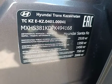Hyundai Santa Fe 2023 года за 16 900 000 тг. в Алматы – фото 10