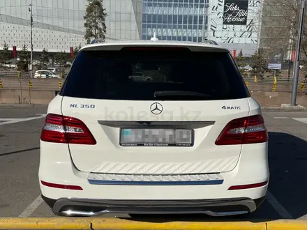 Mercedes-Benz ML 350 2012 года за 12 900 000 тг. в Алматы – фото 5