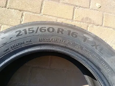 Шины 215/60 R16 — "Continental IceContact 3" (Германия), зимние. за 25 000 тг. в Астана – фото 6