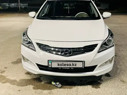 Hyundai Solaris 2014 года за 5 400 000 тг. в Шымкент – фото 2