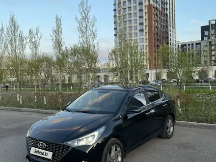 Hyundai Accent 2021 года за 8 600 000 тг. в Астана – фото 2