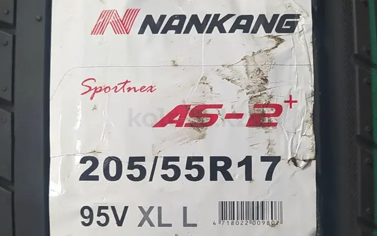 205/55R17. Nankang.AS2 + за 34 900 тг. в Шымкент