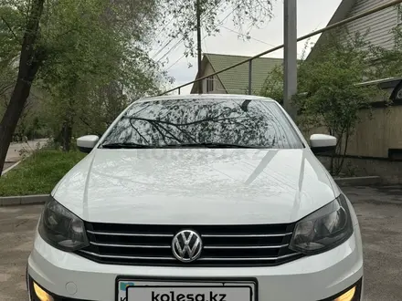 Volkswagen Polo 2018 года за 6 650 000 тг. в Алматы – фото 4