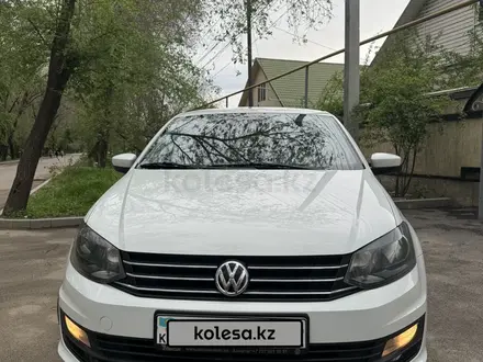 Volkswagen Polo 2018 года за 6 650 000 тг. в Алматы – фото 5