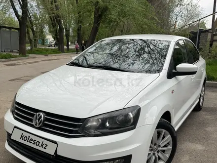 Volkswagen Polo 2018 года за 6 650 000 тг. в Алматы – фото 7