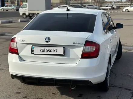 Skoda Rapid 2018 года за 6 500 000 тг. в Алматы – фото 5