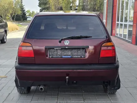 Volkswagen Golf 1992 года за 1 750 000 тг. в Костанай – фото 9