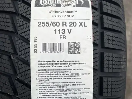 Зимние Continental WinterContact TS 850 P SUV 255/60 R20 XL 113V за 270 000 тг. в Алматы – фото 2