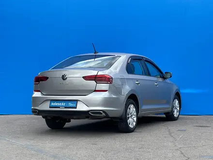 Volkswagen Polo 2020 года за 7 580 000 тг. в Алматы – фото 3