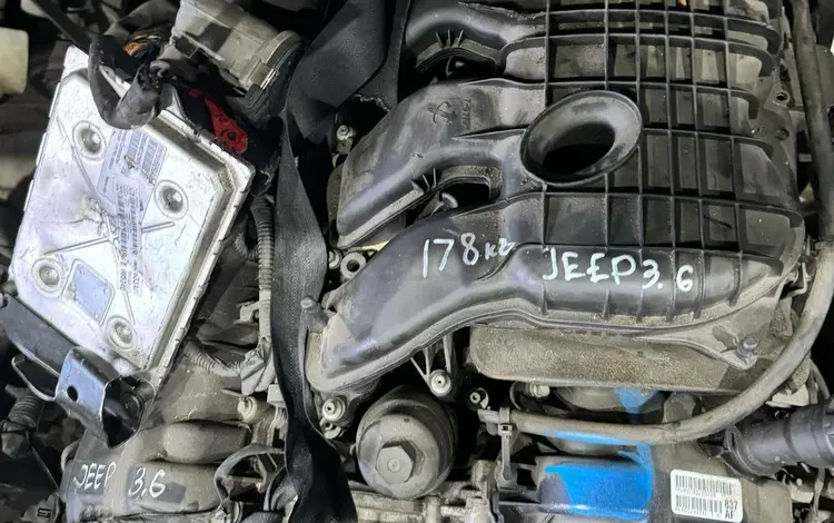 Двигатель ERB 3.6л бензин Jeep Cherokee 4, Чероки 4 2013-2018г. за 10 000 тг. в Караганда