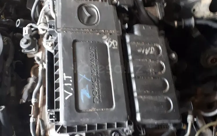 Мотор двигатель мазда 2 за 100 тг. в Алматы