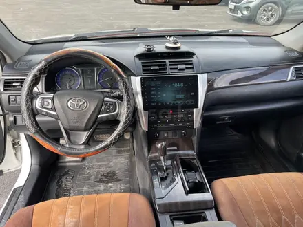 Toyota Camry 2015 года за 7 943 333 тг. в Алматы – фото 9
