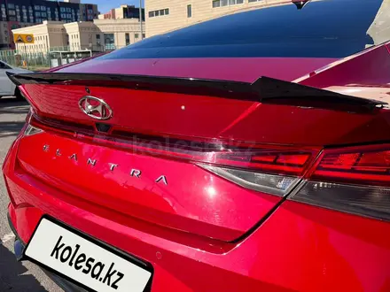 Hyundai Elantra 2022 года за 10 000 000 тг. в Астана – фото 7