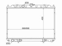 Радиатор двигателя за 26 150 тг. в Павлодар