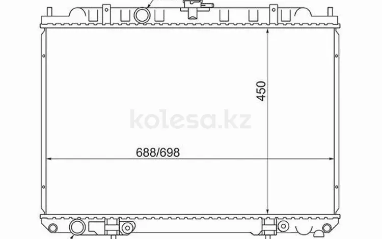 Радиатор двигателя за 26 150 тг. в Павлодар