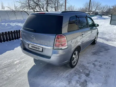 Opel Zafira 2007 года за 4 100 000 тг. в Костанай – фото 9