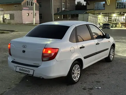 ВАЗ (Lada) Granta 2190 2012 года за 2 000 000 тг. в Шымкент – фото 7
