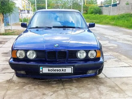 BMW 520 1990 года за 1 700 000 тг. в Шу – фото 15
