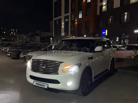 Infiniti QX56 2013 года за 14 000 000 тг. в Астана – фото 2