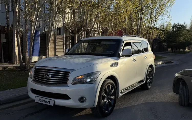 Infiniti QX56 2013 года за 14 000 000 тг. в Астана
