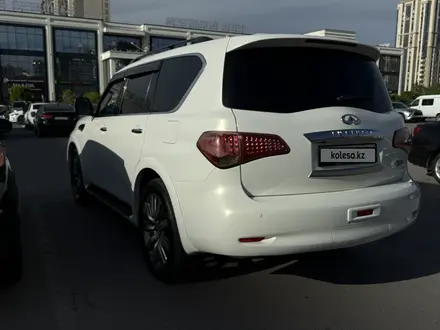 Infiniti QX56 2013 года за 14 000 000 тг. в Астана – фото 5