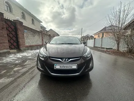 Hyundai Elantra 2015 года за 6 200 000 тг. в Алматы – фото 3