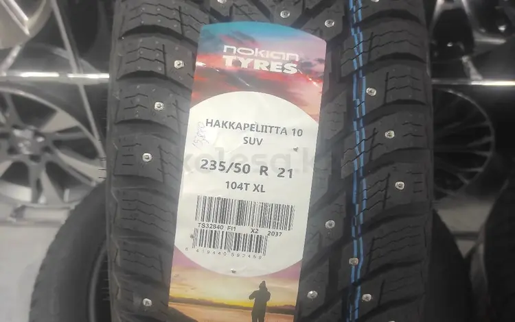 235/50/21 Nokian Hakkapelitta 10 suv. Шипованныеүшін1 700 000 тг. в Алматы