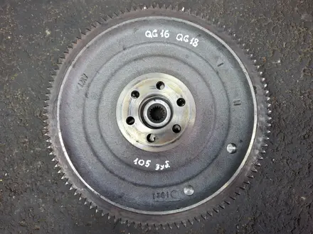 Маховик механика QG16 QG18 Nissan Almera Classic (105 зубов) 1231095F0B за 30 000 тг. в Алматы – фото 6
