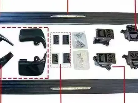 Выдвижные электропороги/подножки на Range Rover за 450 000 тг. в Астана – фото 2