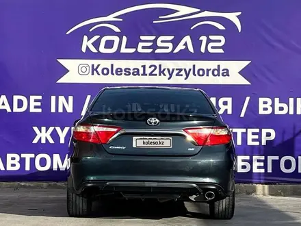 Toyota Camry 2016 года за 9 100 000 тг. в Кызылорда – фото 4