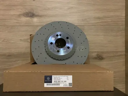 Тормозные диски в оригинале на W222, C217, S63amg за 550 000 тг. в Астана – фото 3