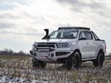 Бампер силовой передний BMS ALFA для Toyota Hilux Revo Exclusive 2018-2020 за 471 700 тг. в Алматы – фото 5