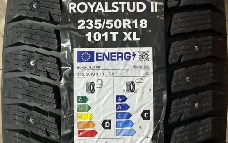 Зимние шипованные шины Royalblack 235 50 18, 107Т XL 2024 г. Вүшін250 000 тг. в Караганда