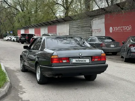 BMW 730 1990 года за 1 600 000 тг. в Алматы – фото 9