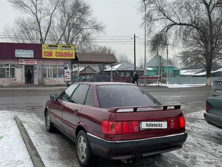 Audi 80 1991 года за 1 400 000 тг. в Шу – фото 3